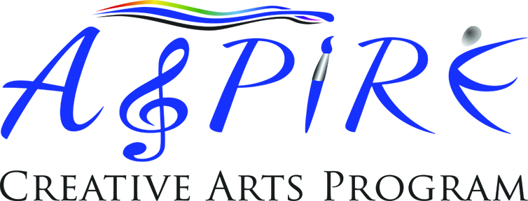 Logo for "ASPIRE CREATIVE ARTS PROGRAM"