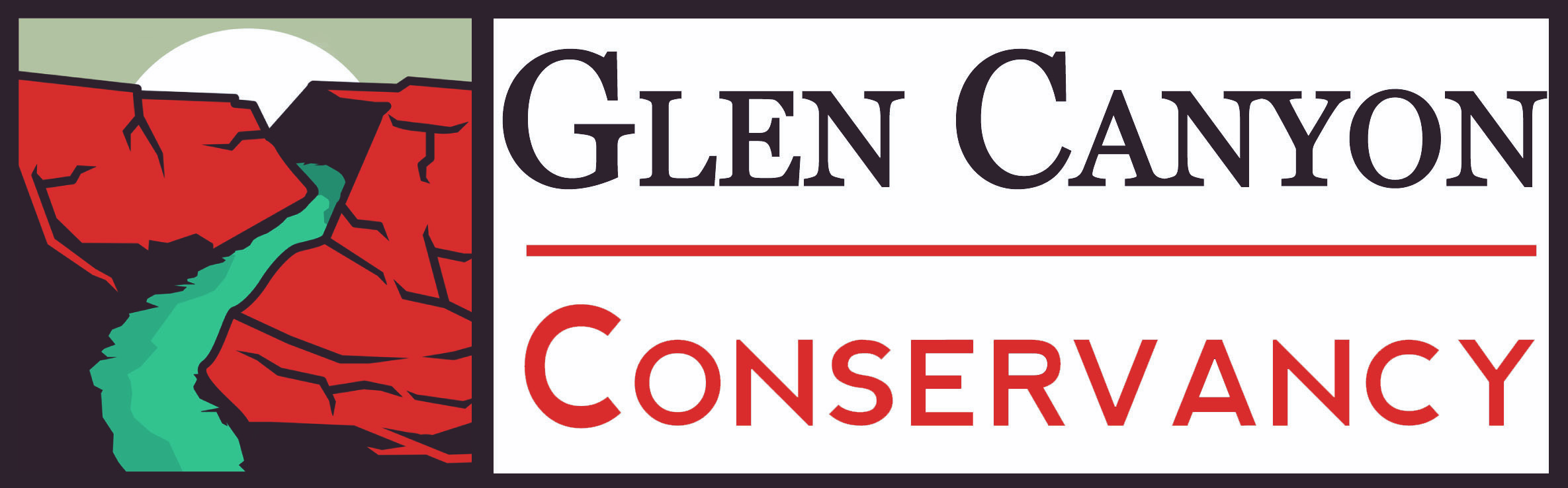 Logo for "GLEN CANYON CONSERVANCY"