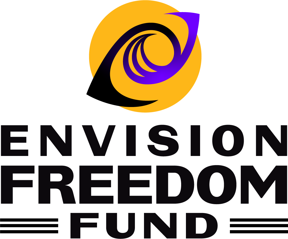 Logo for "Envision Freedom Fund"
