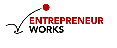 Logo for "ENTREPRENEUR WORKS FUND"