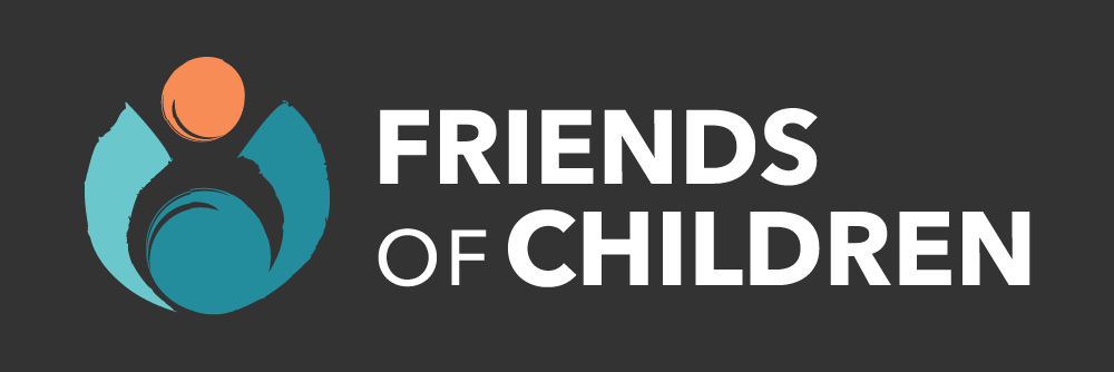 Logo for "FRIENDS OF CHILDREN INC"