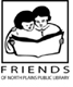 Logo for "FRIENDS OF THE NORTH PLAINS PUBLIC LIBRARY"