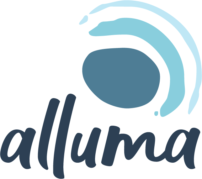 Logo for "ALLUMA INC"