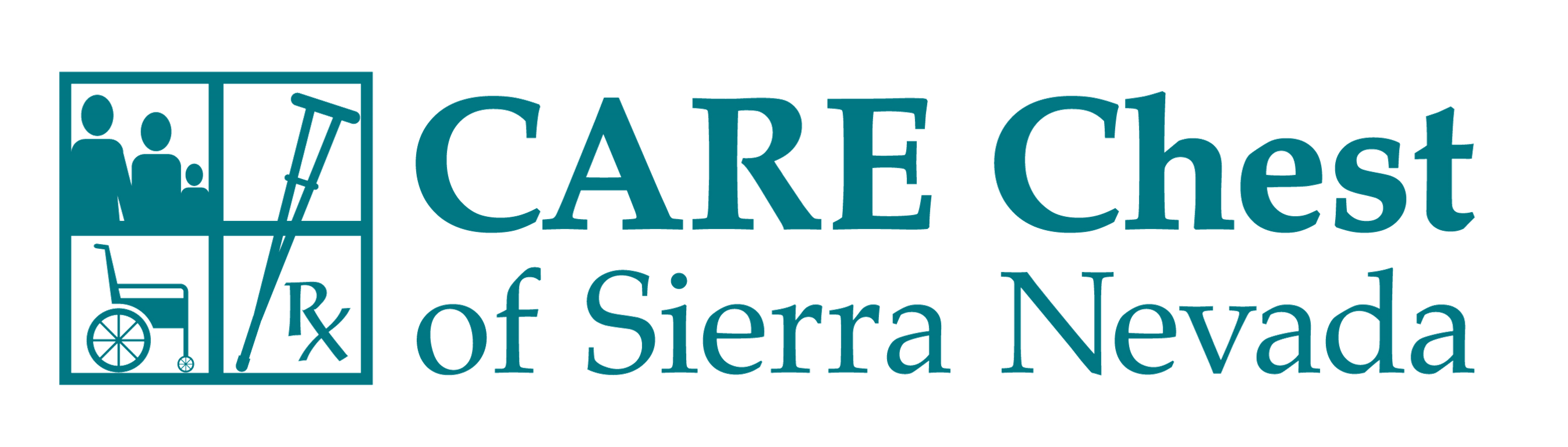 Logo for "CARE CHEST OF SIERRA NEVADA"
