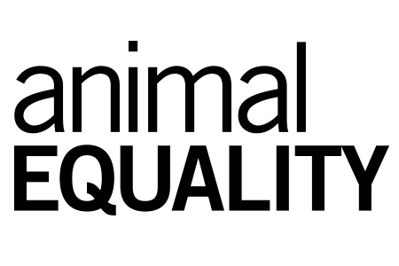 Logo for "ANIMAL EQUALITY"