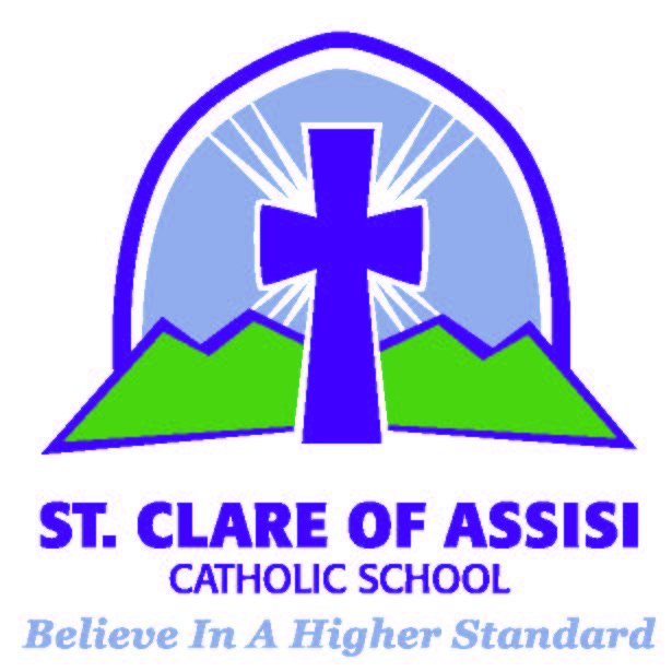 Logo for "ST CLARE OF ASSISI CATHOLIC PARISH IN EDWARDS"