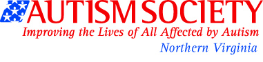 Logo for "AUTISM SOCIETY OF AMERICA NORTHERN VIRGINIA CHAPTER"