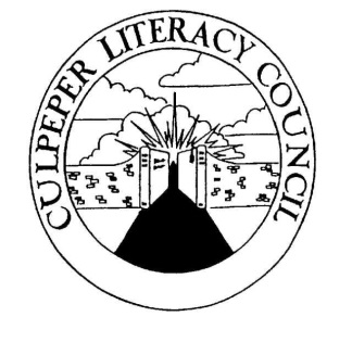Logo for "CULPEPER LITERACY COUNCIL"