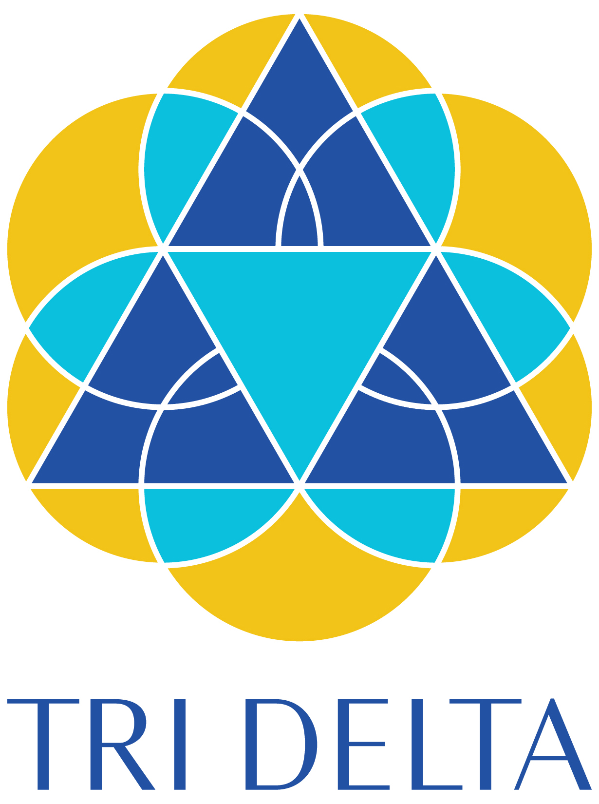 Logo for "DELTA DELTA DELTA FOUNDATION"