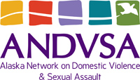 Logo for "Alaska Network on Domestic Violence and Sexual Assault Inc"