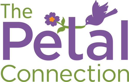Logo for "THE PETAL CONNECTION"
