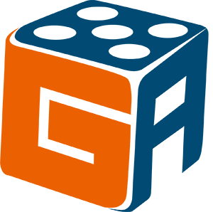 Logo for "Game Academy"