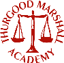 Logo for "THURGOOD MARSHALL ACADEMY"