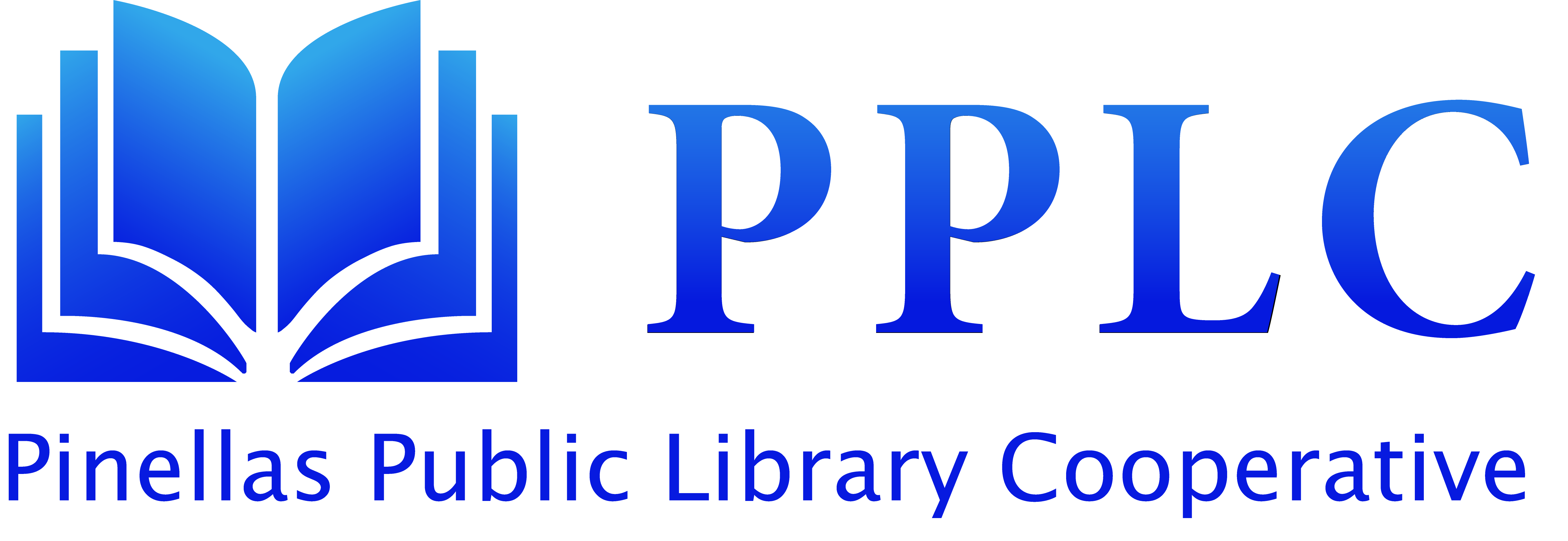 Logo for "Pinellas Public Library Cooperative Inc"