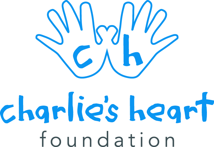 Logo for "CHARLIE'S HEART FOUNDATION"