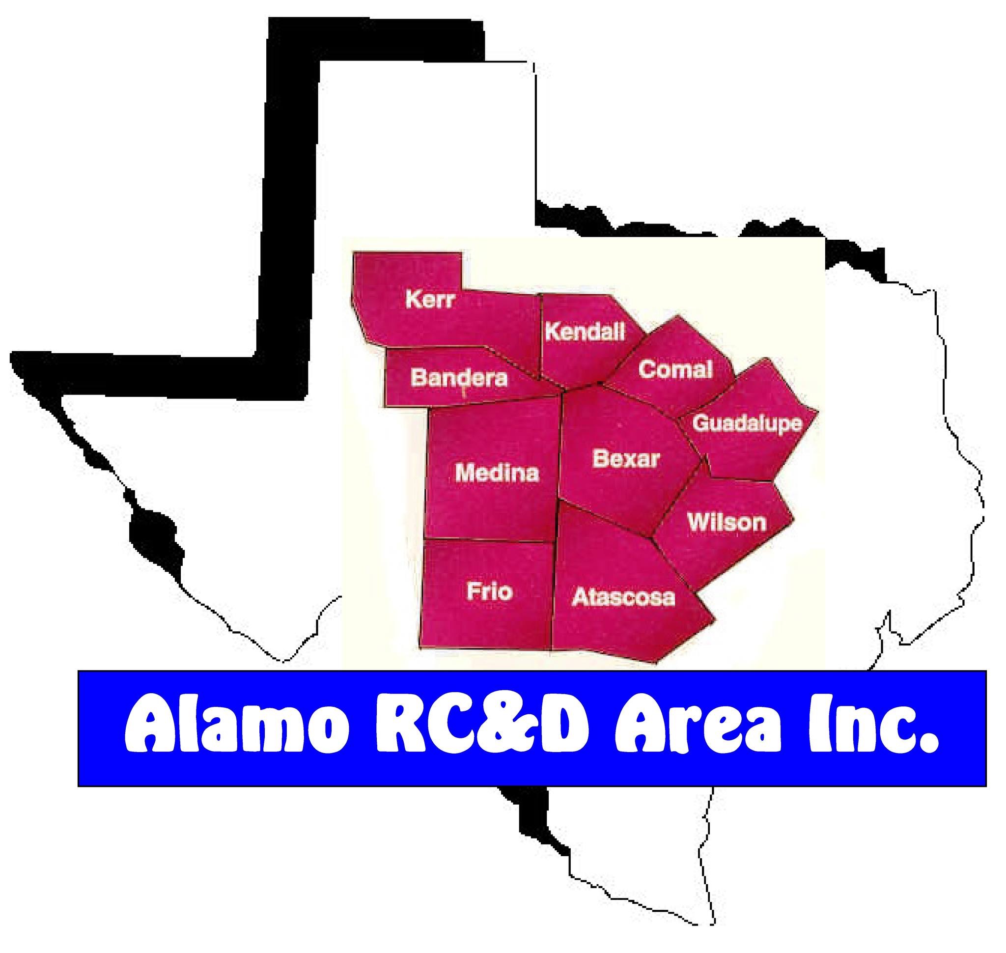 Logo for "ALAMO RESOURCE CONSERVATION & DEVELOPMENT AREA INC"