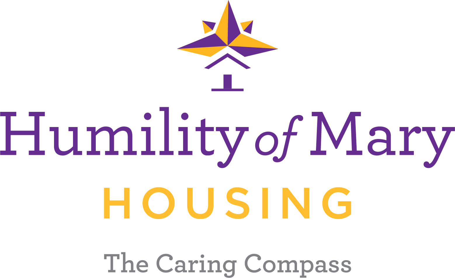 Logo for "HUMILITY OF MARY HOUSING INC"