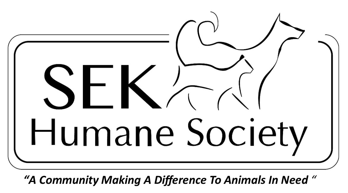 Logo for "SEK HUMANE SOCIETY OF CRAWFORD COUNTY KANSAS"