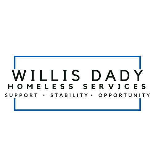 Logo for "WILLIS DADY EMERGENCY SHELTER INC"