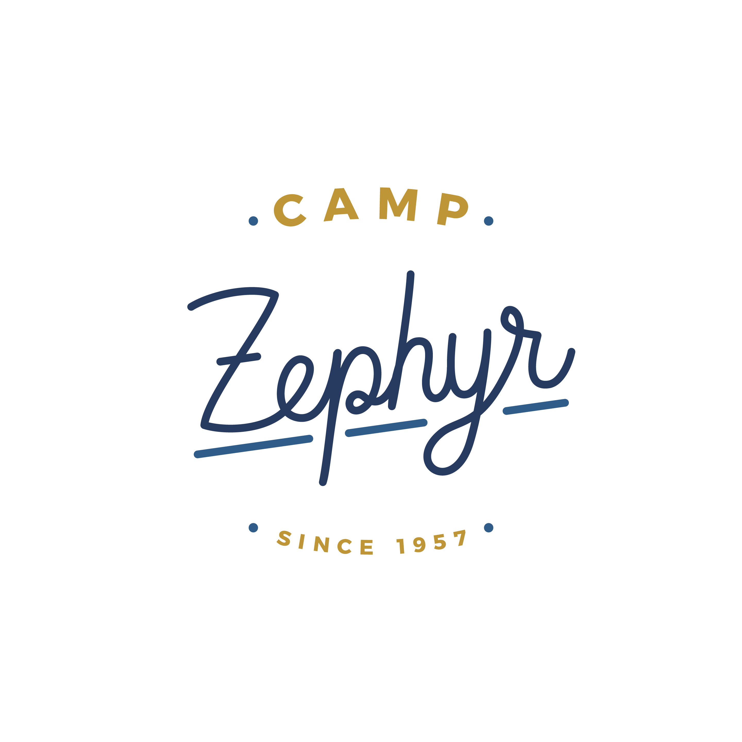 Logo for "Zephyr Baptist Encampment"