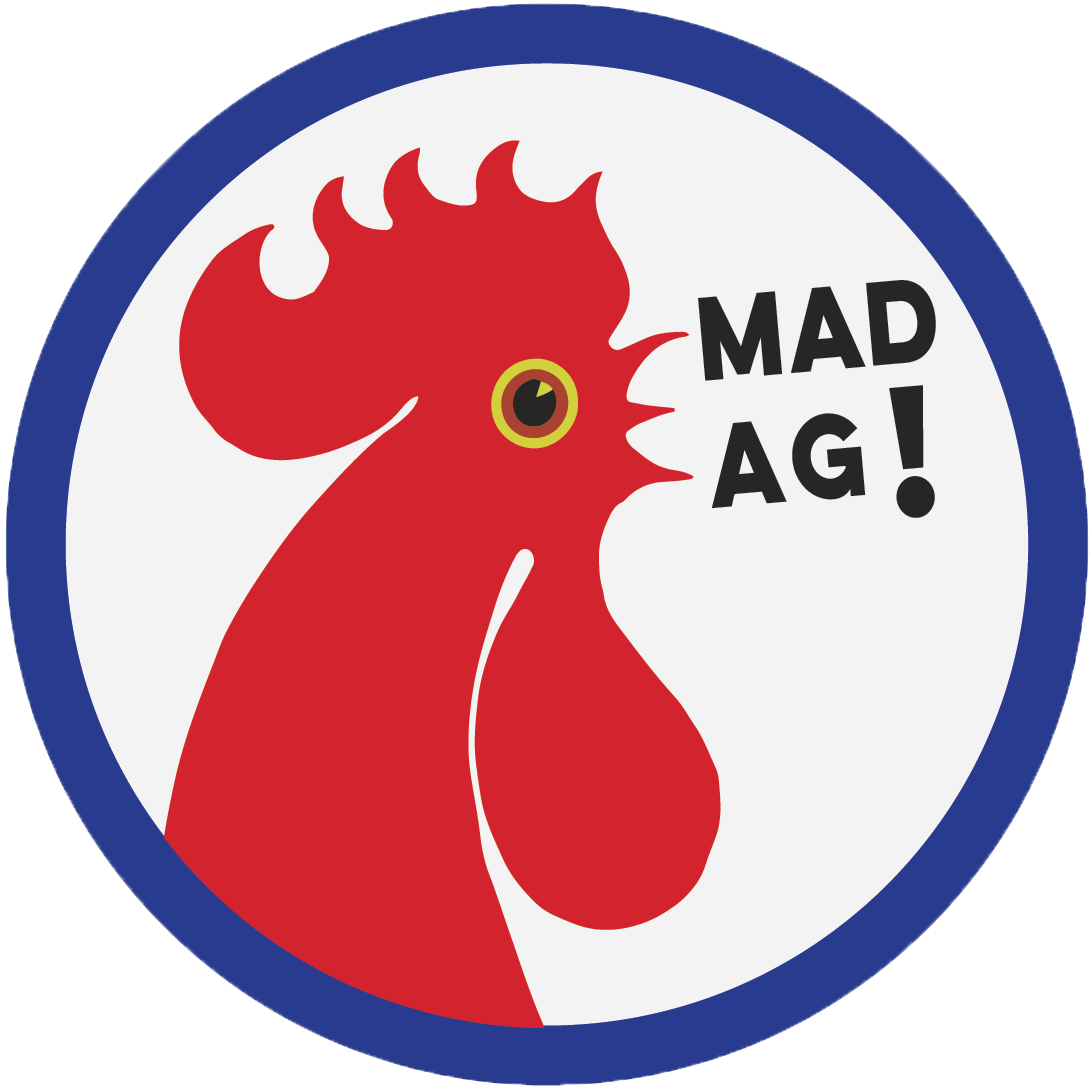 Logo for "MAD AGRICULTURE"
