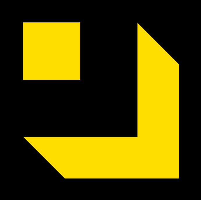 Logo for "BLACK CUBE"