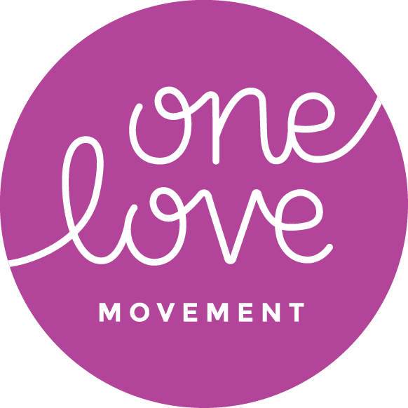 Logo for "ONE LOVE MOVEMENT"