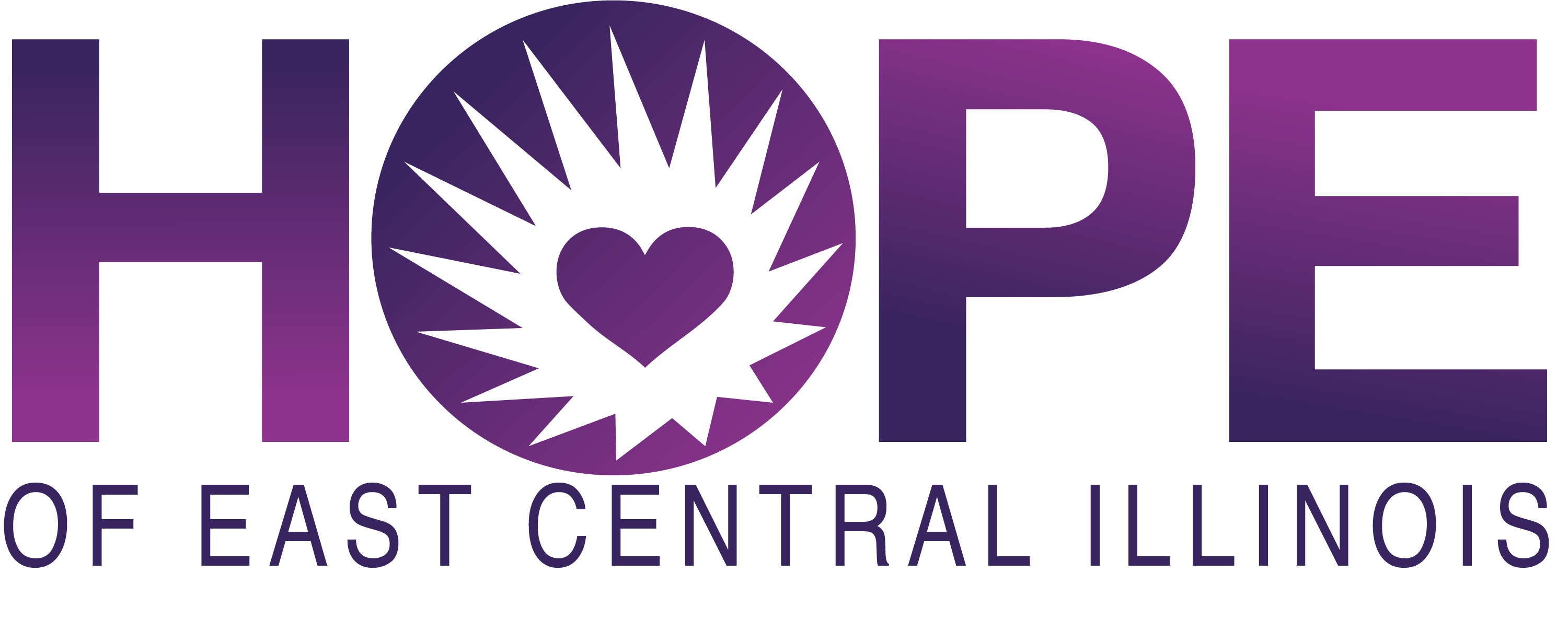 Logo for "HOPE OF EAST CENTRAL ILLINOIS NFP"