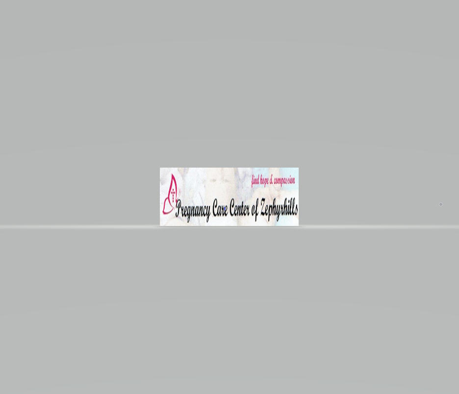 Logo for "The Pregnancy Care Center of Zephyrhills"
