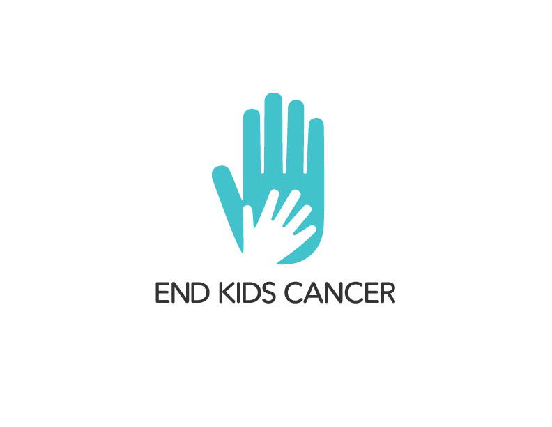 Logo for "END KIDS CANCER"