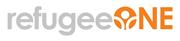 Logo for "REFUGEEONE"