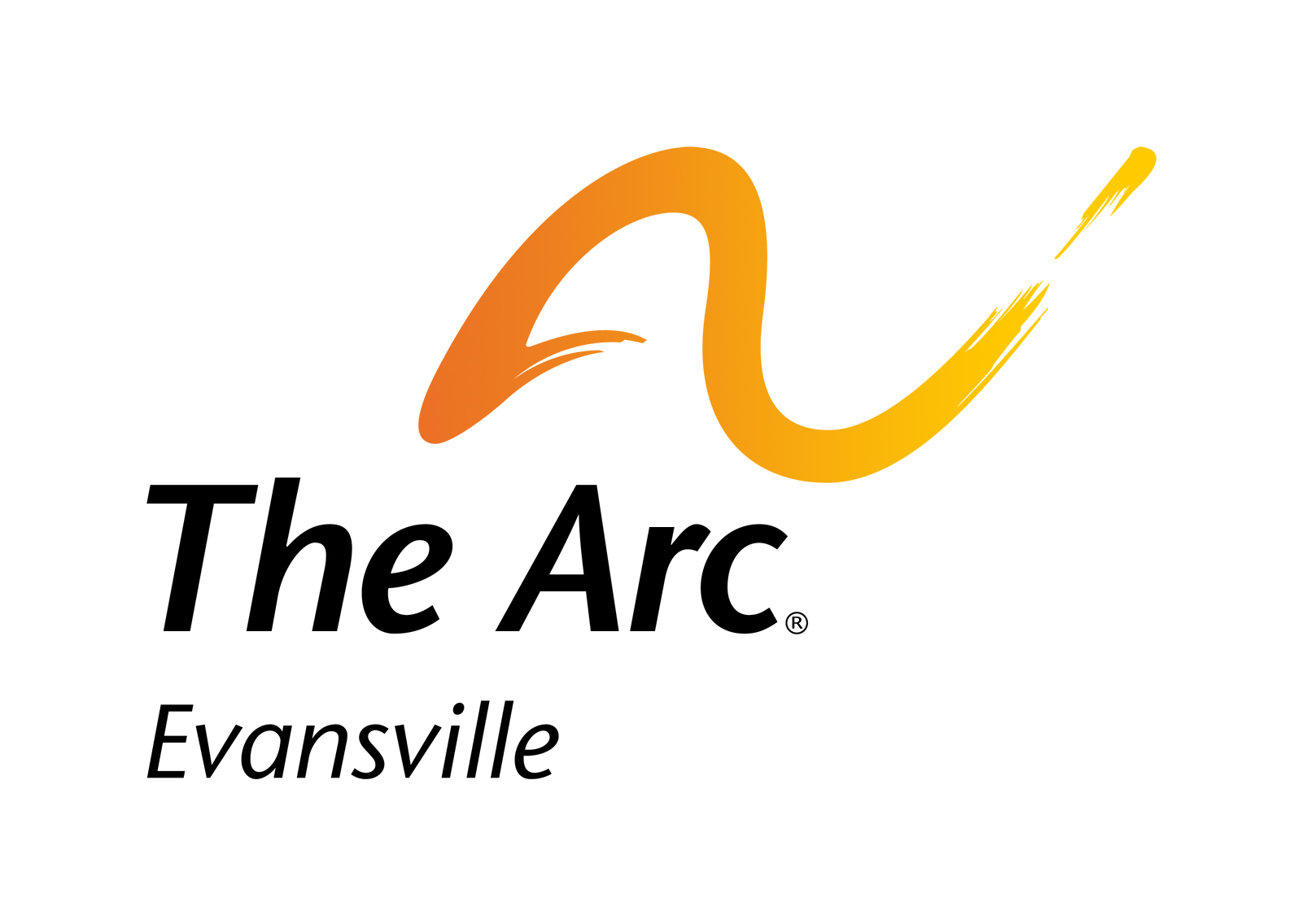 Logo for "EVANSVILLE ARC INC"