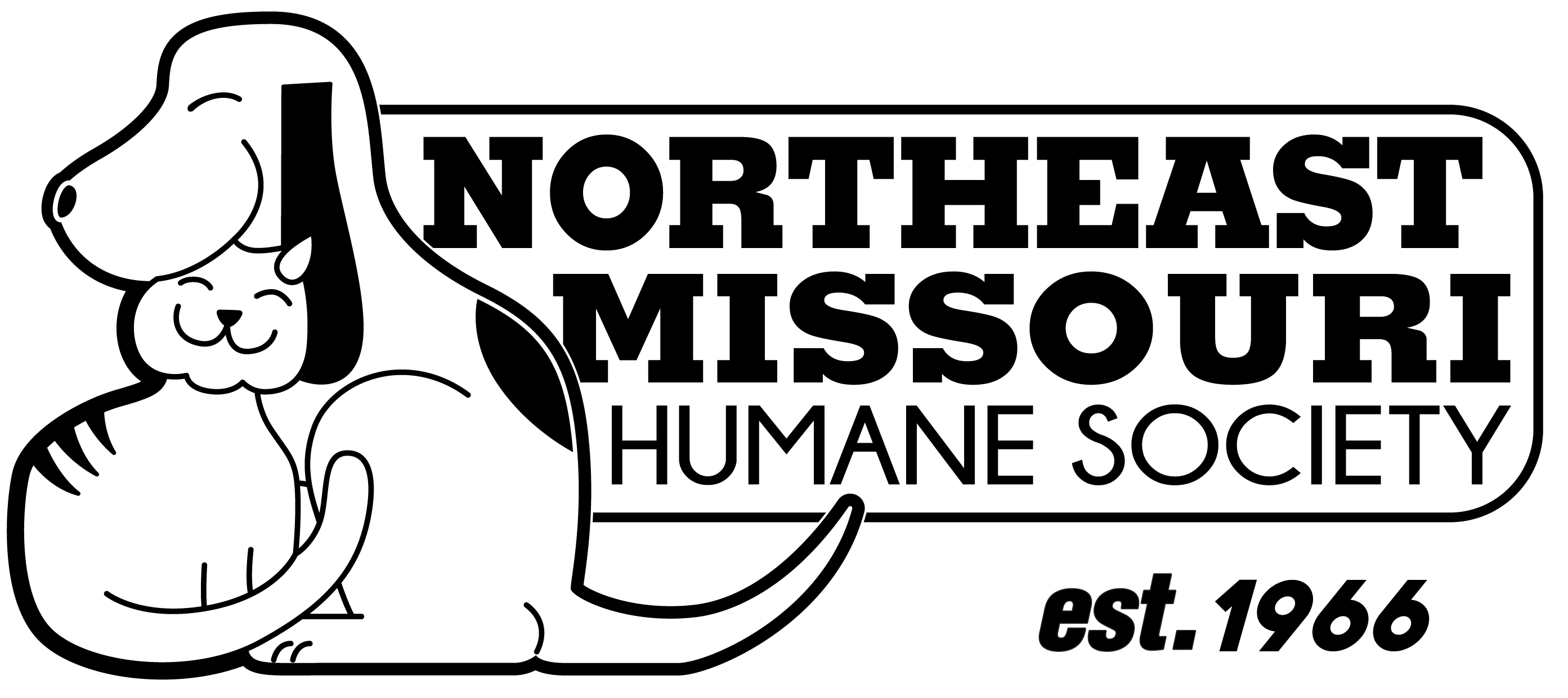 Logo for "NORTHEAST MISSOURI HUMANE SOCIETY"