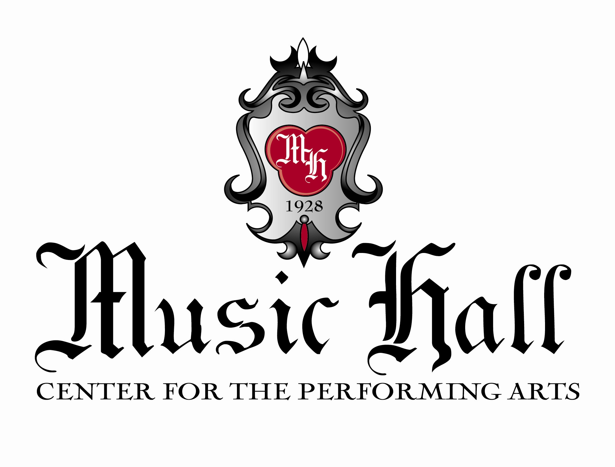 Logo for "MUSIC HALL CENTER FOR THE PERFORMING ARTS"