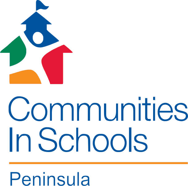 Logo for "COMMUNITIES IN SCHOOLS OF PENINSULA"
