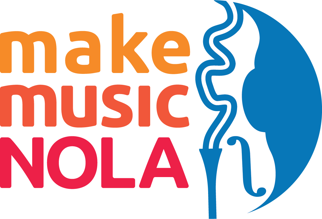Logo for "MAKE MUSIC NOLA"