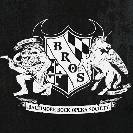 Logo for "BALTIMORE ROCK OPERA SOCIETY INC"