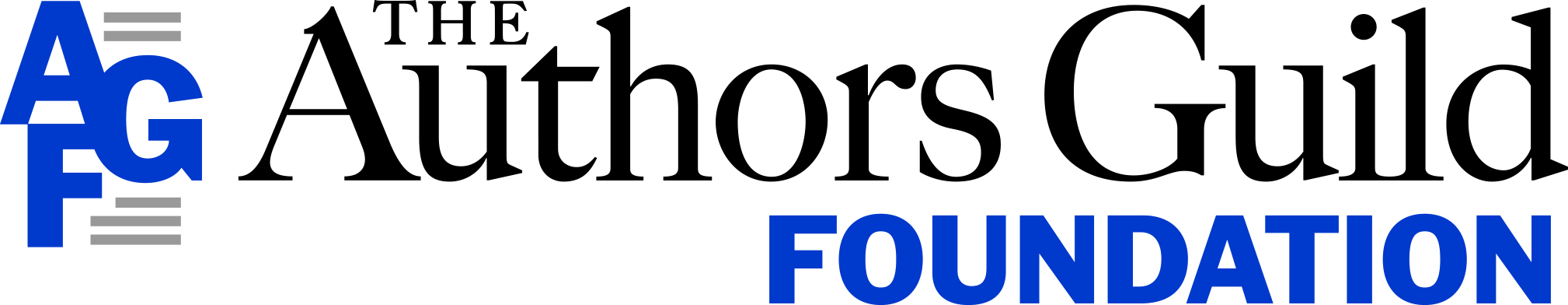 Logo for "THE AUTHORS GUILD FOUNDATION INC"