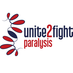 Logo for "UNITE 2 FIGHT PARALYSIS"