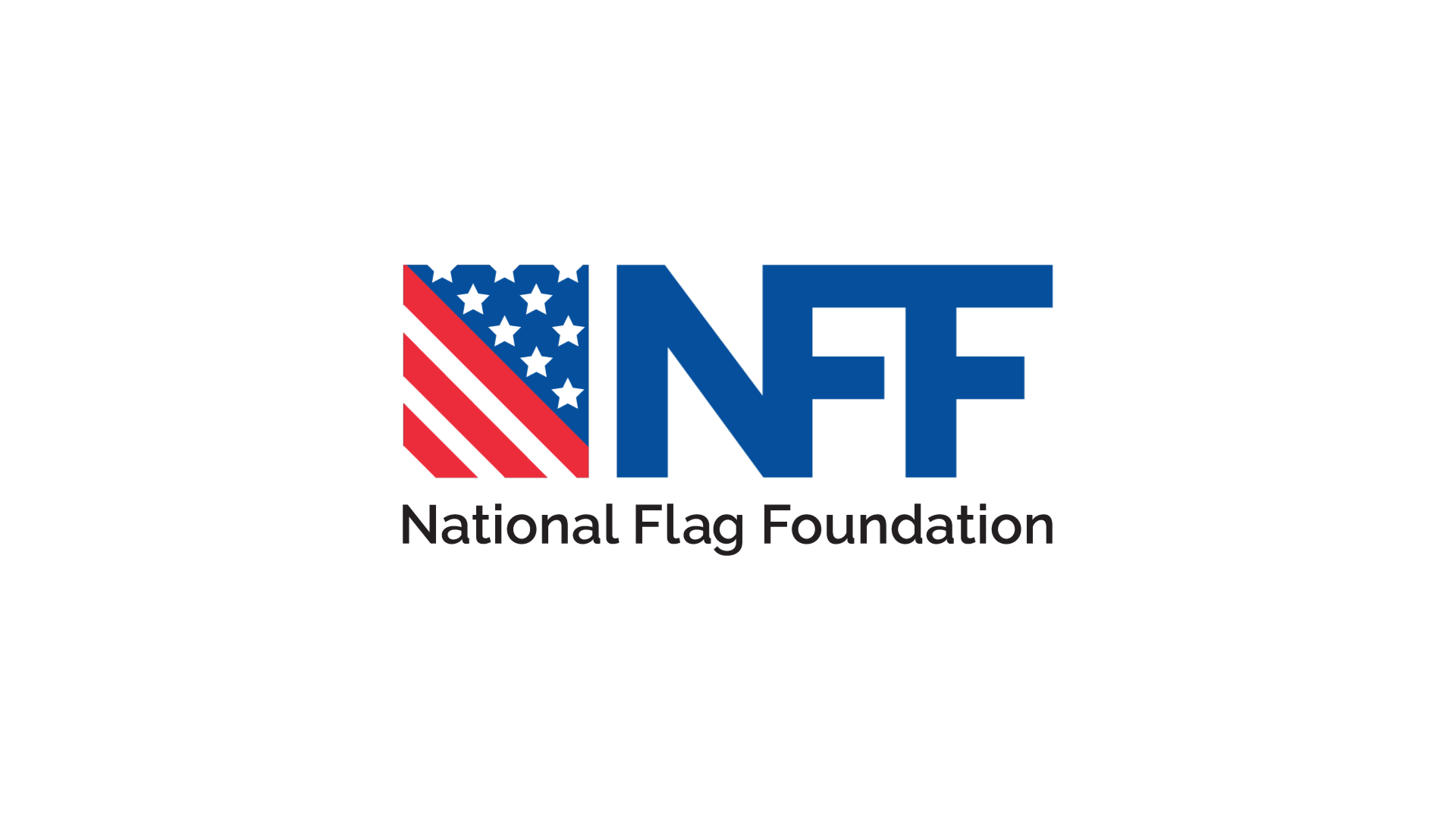 Logo for "NATIONAL FLAG FOUNDATION"