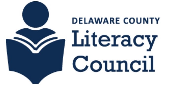 Logo for "DELAWARE COUNTY LITERACY COUNCIL"
