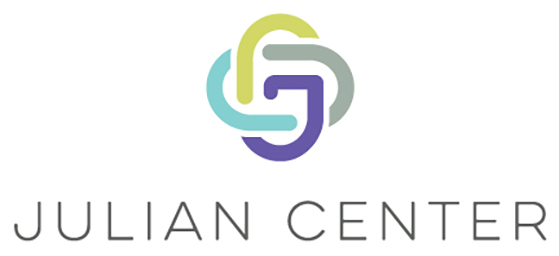 Logo for "THE JULIAN CENTER INC"