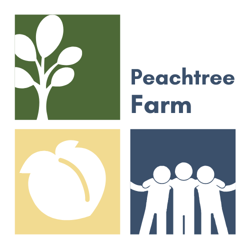 Logo for "PEACHTREE FARM"