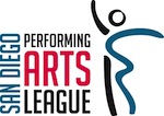 Logo for "SAN DIEGO PERFORMING ARTS LEAGUE"