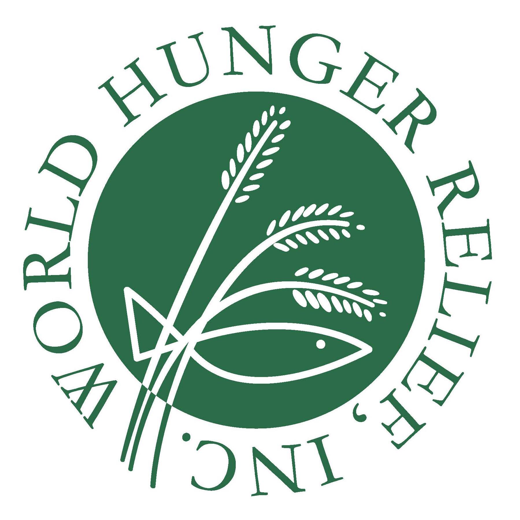 Logo for "WORLD HUNGER RELIEF INSTITUTE"