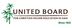 Logo for "UNITED BOARD FOR CHRISTIAN HIGHER EDUCATION IN ASIA"