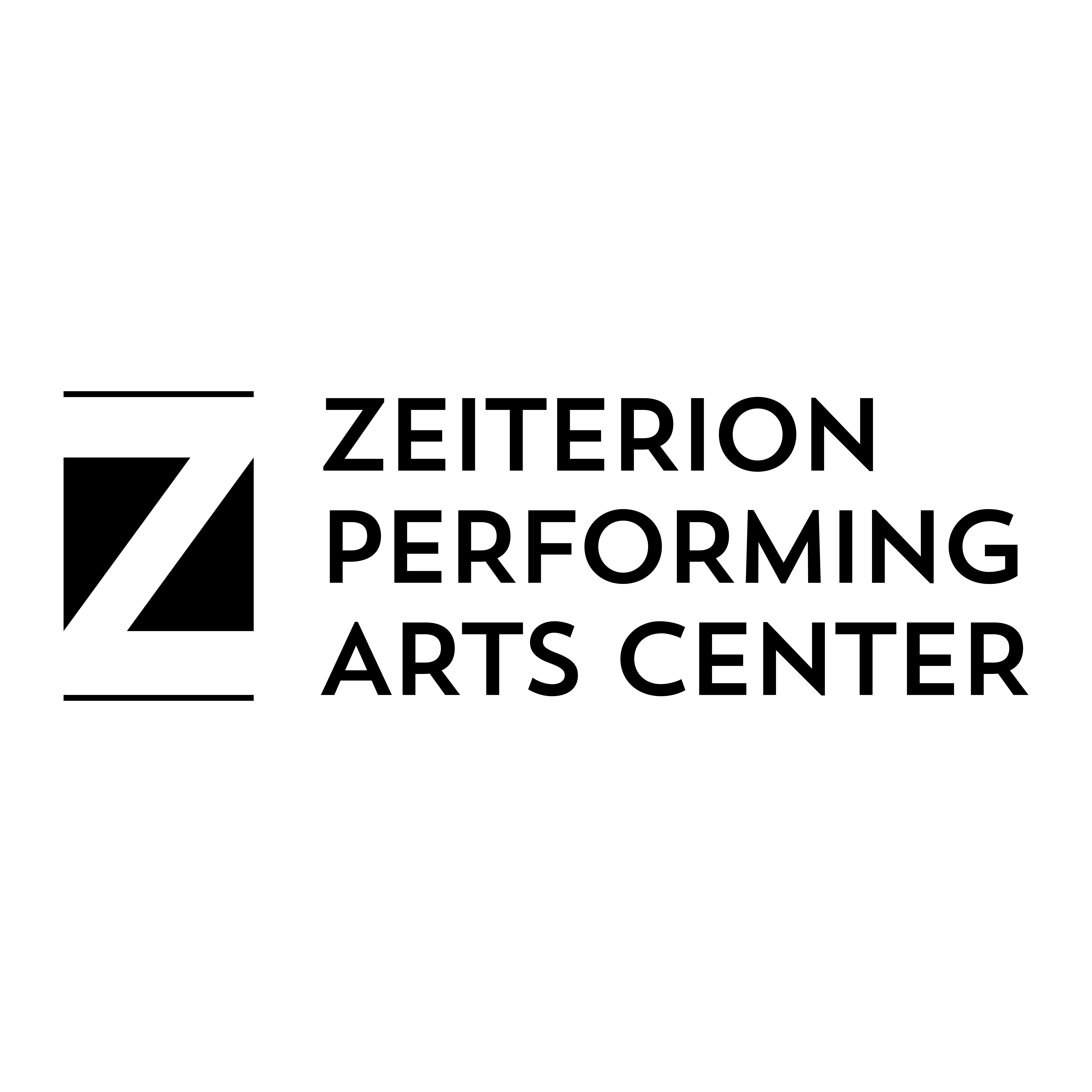 Logo for "ZEITERION THEATRE INC"