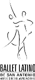 Logo for "BALLET LATINO DE SAN ANTONIO"