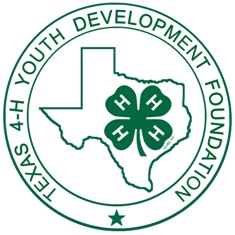 Logo for "TEXAS 4-H YOUTH DEVELOPMENT FOUNDATION I"