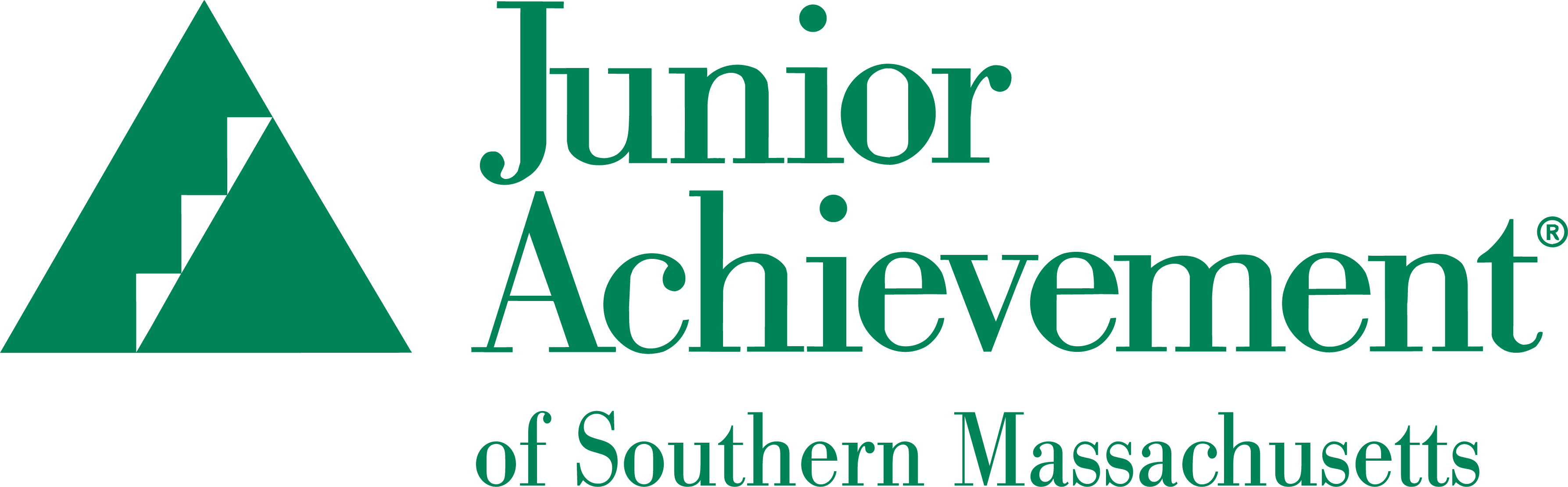Logo for "JUNIOR ACHIEVEMENT OF SOUTHERN MA"